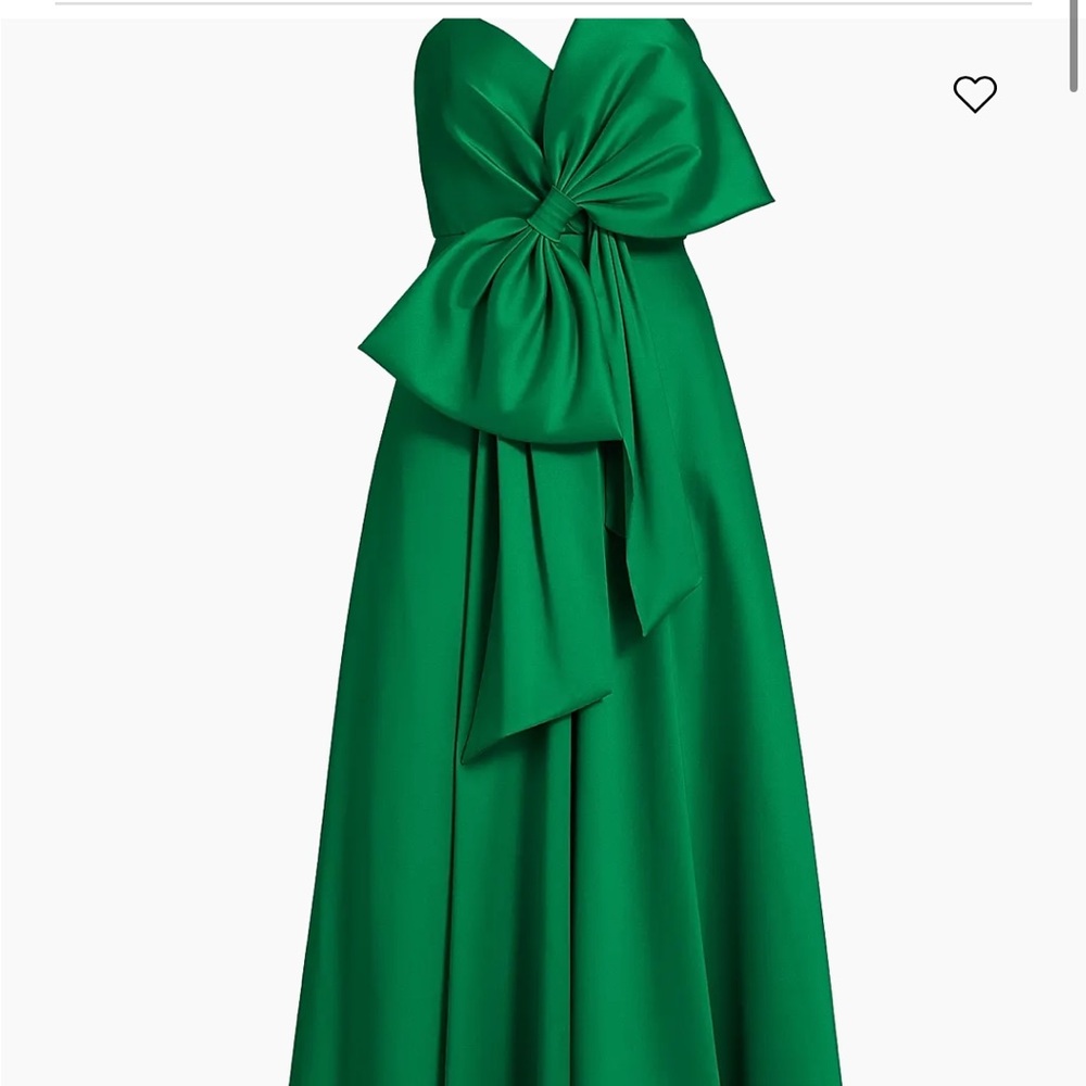 BADGLEY MISCHKA green evening gown